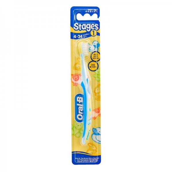 מברשת שיניים ילדים 0-2 שנים Oral-B – תמונה 3